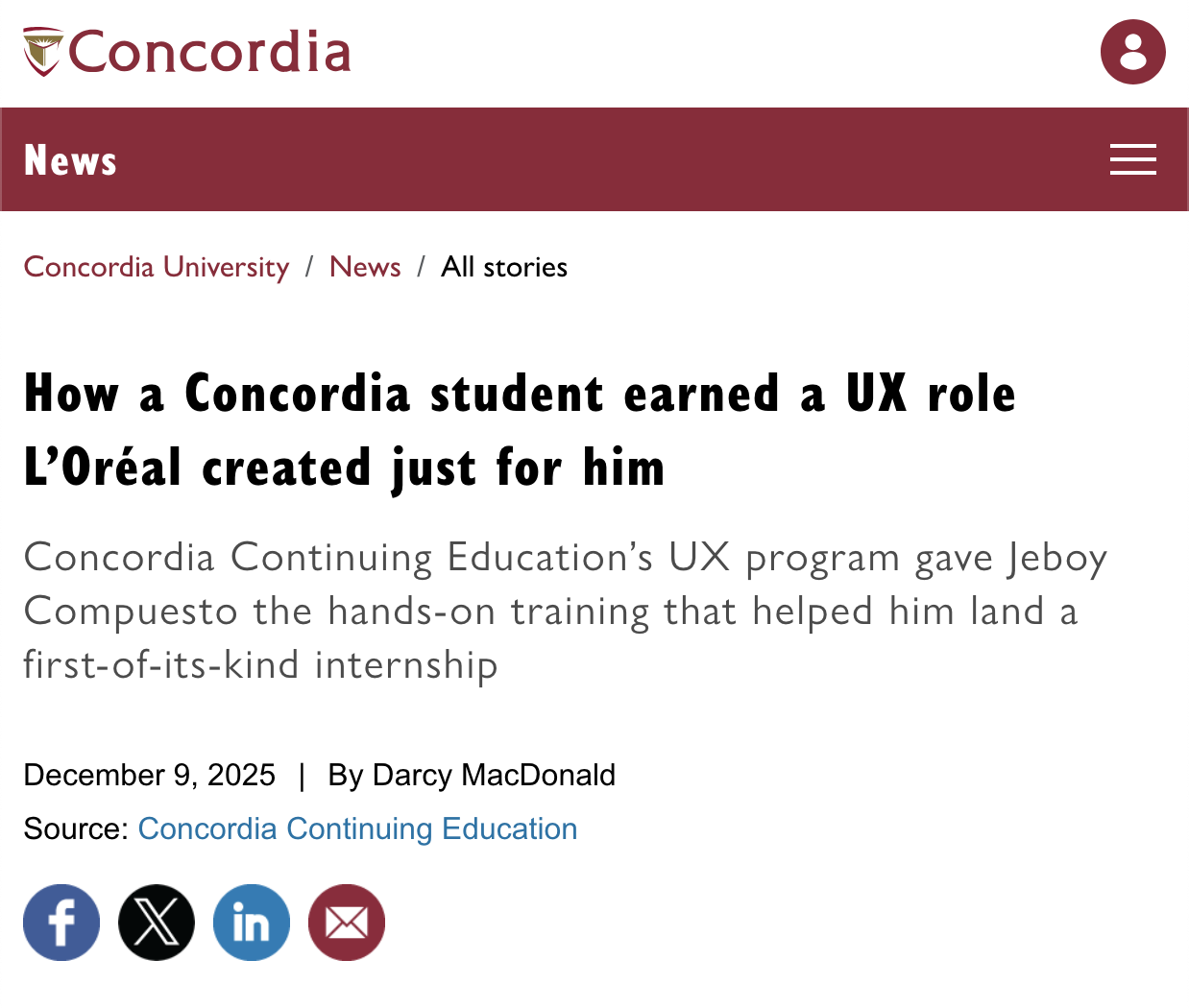 Concordia Article