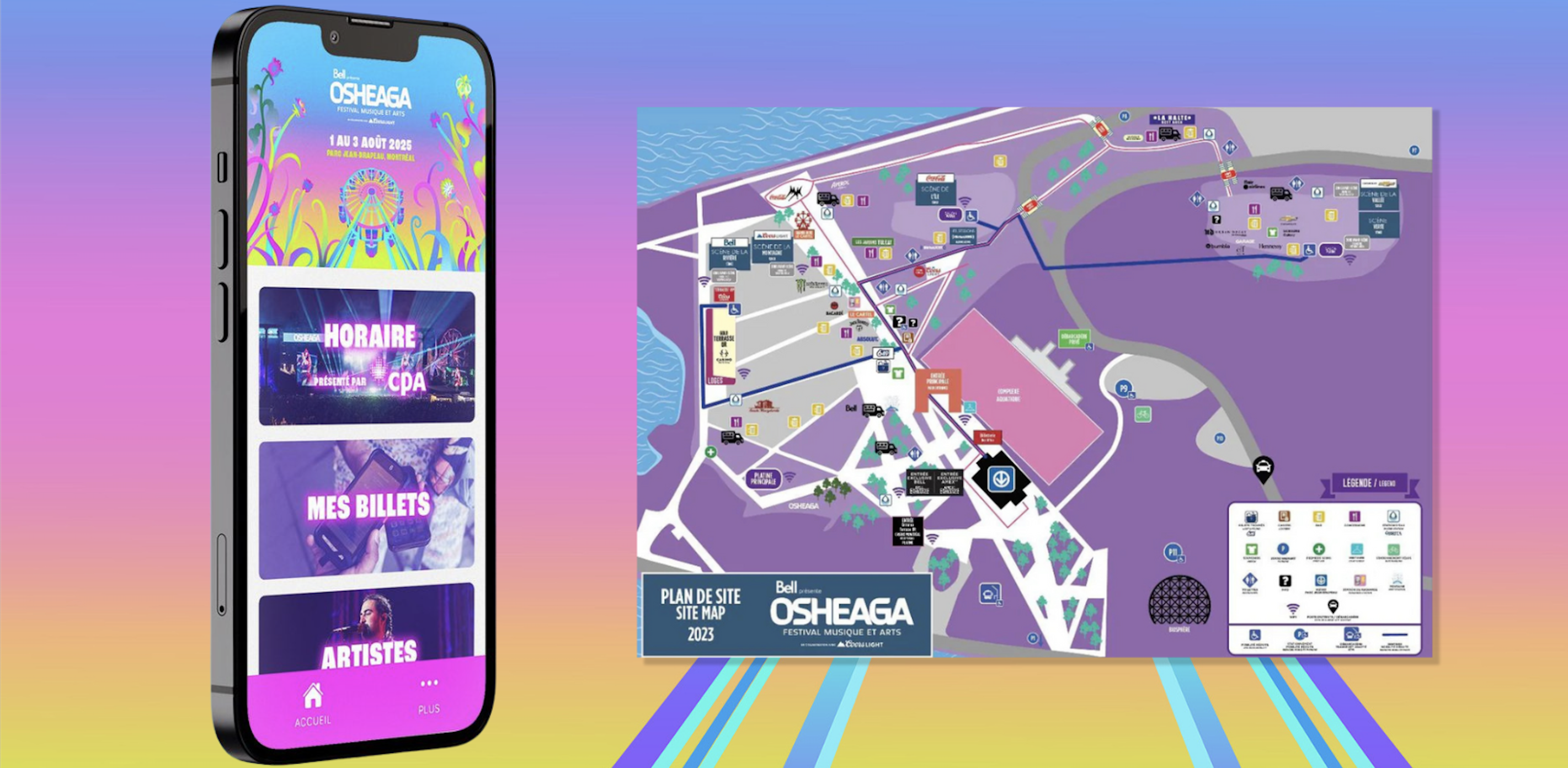 Osheaga Product Design